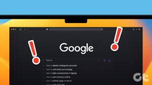 Not Showing Your Recent Searches Based On Your Settings
